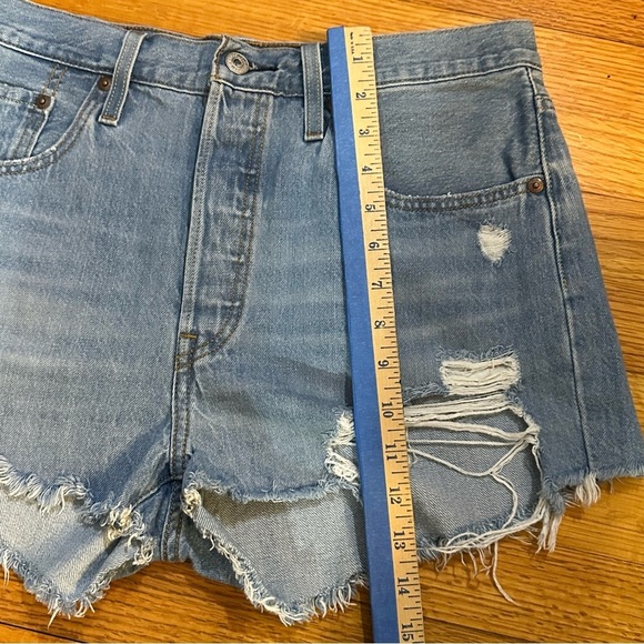 LEVI'S 501 Original Womens Denim Shorts size 31 (O - Picture 5 of 10